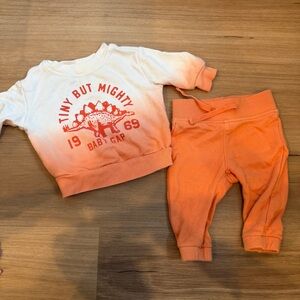 GAP Orange Baby Matching Set